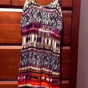 Skinny strapped short dress